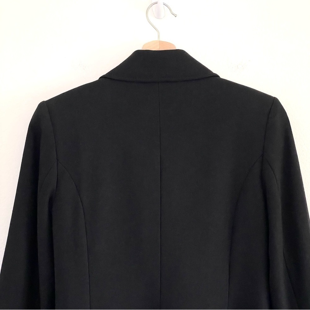 Andre Badi Wool Blend Belted Jacket Black XS - Small - Picture 8 of 16